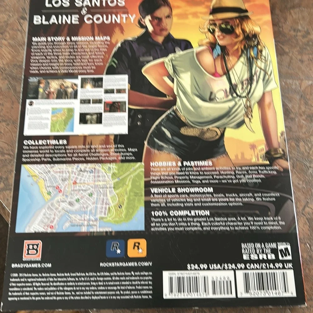 Grand Theft Auto V Bradygames Signature Series Guide